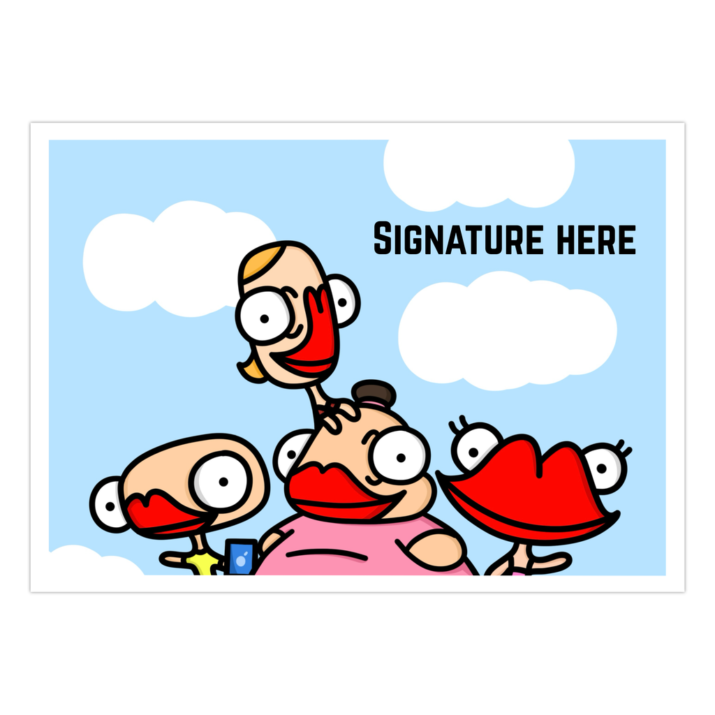 Hand Signed Limited Print