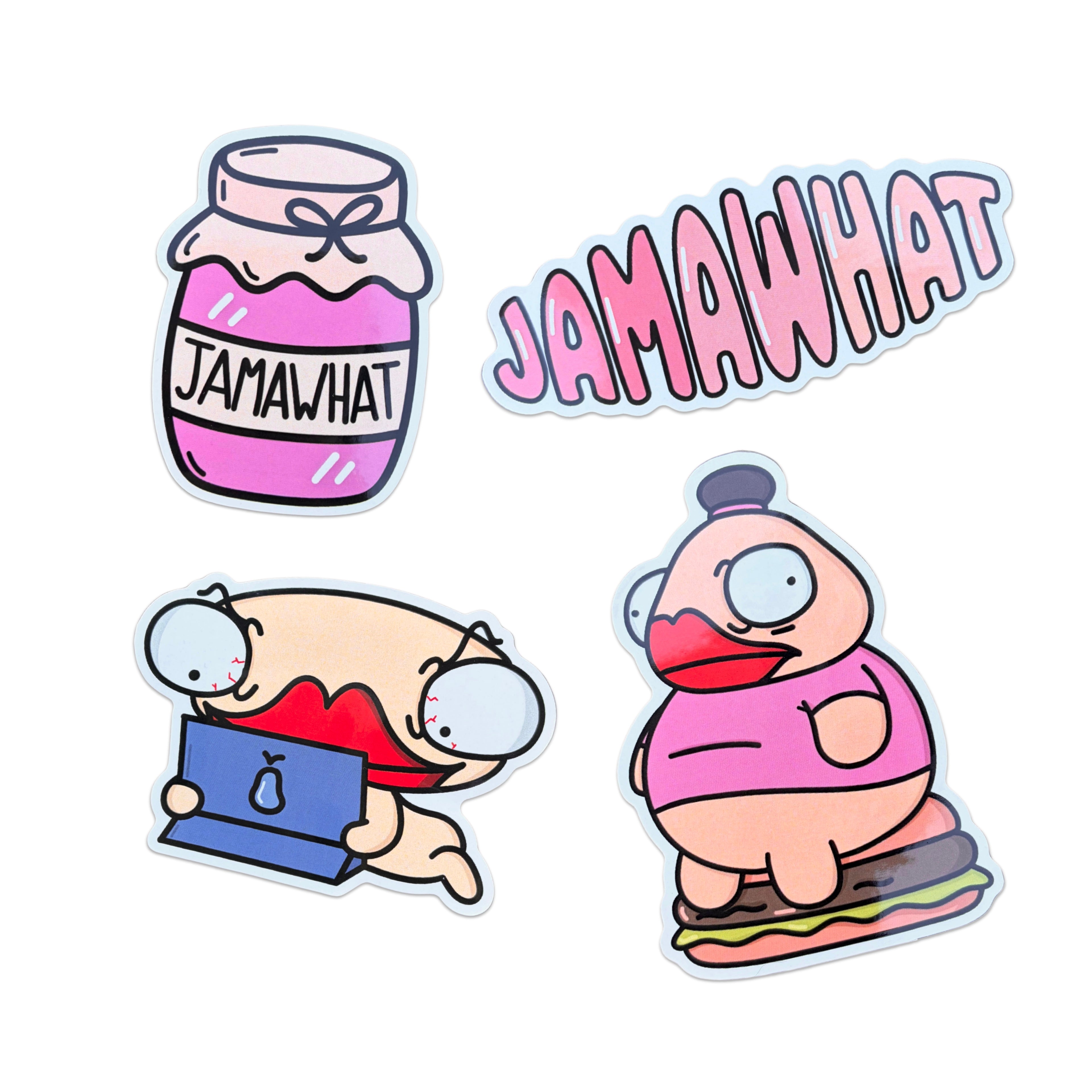 Jamawhat Limited Sticker Set